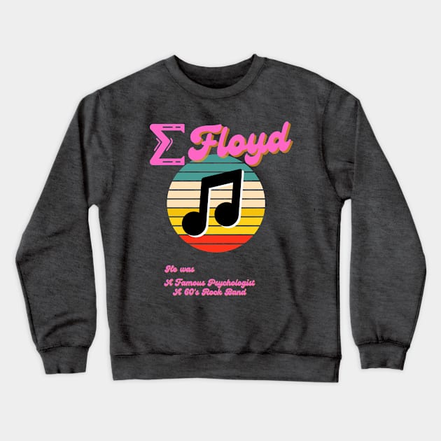 Sigmund Freud Crewneck Sweatshirt by Slackeys Tees